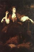 Sir Joshua Reynolds Portrait of Mrs Siddons as the Tragic Muse oil painting